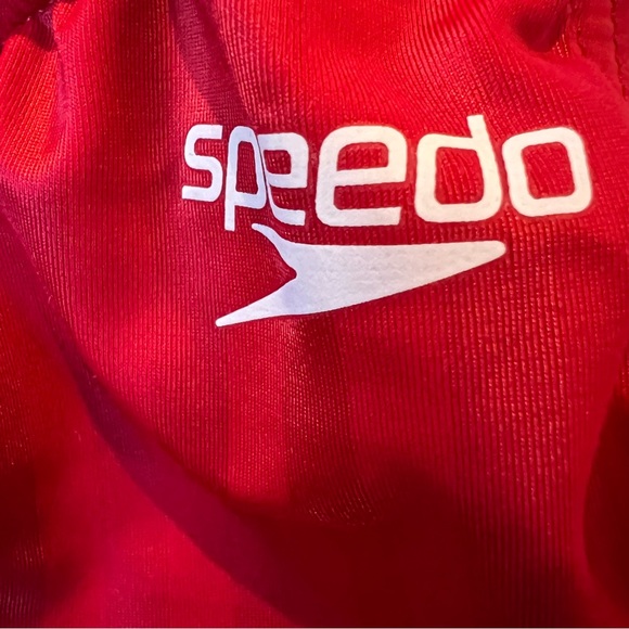 Speedo Swim Speedo Aquablade Recordbreaker Tech Suit Swimsuit Usa Red Womens Size 44 Poshmark